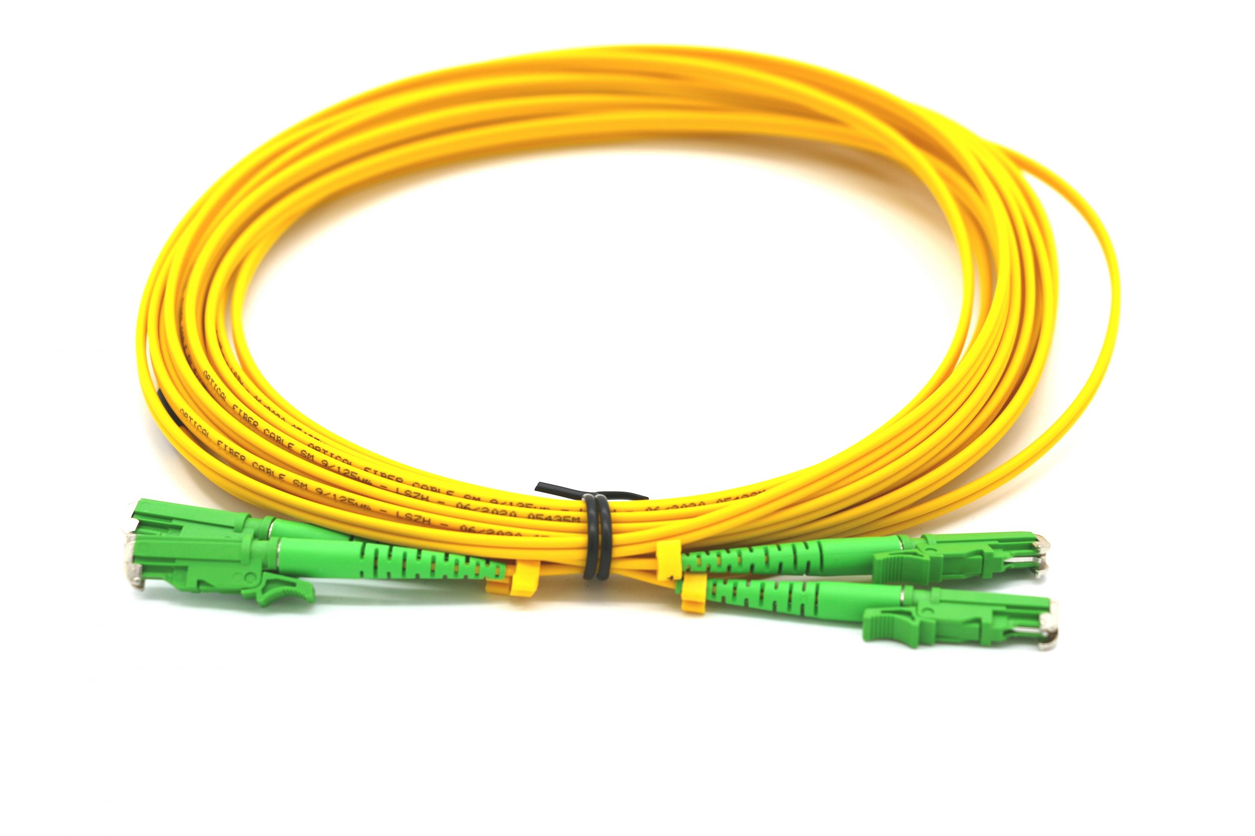 eLan E2000/APC-E2000/APC duplex patch cord OS2 6m
